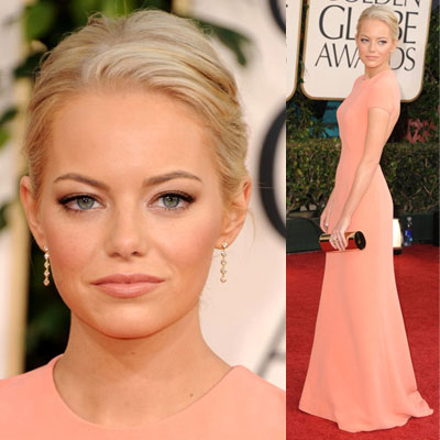 2011 Golden Globes Emma Stone. Emma Stone Golden Globes